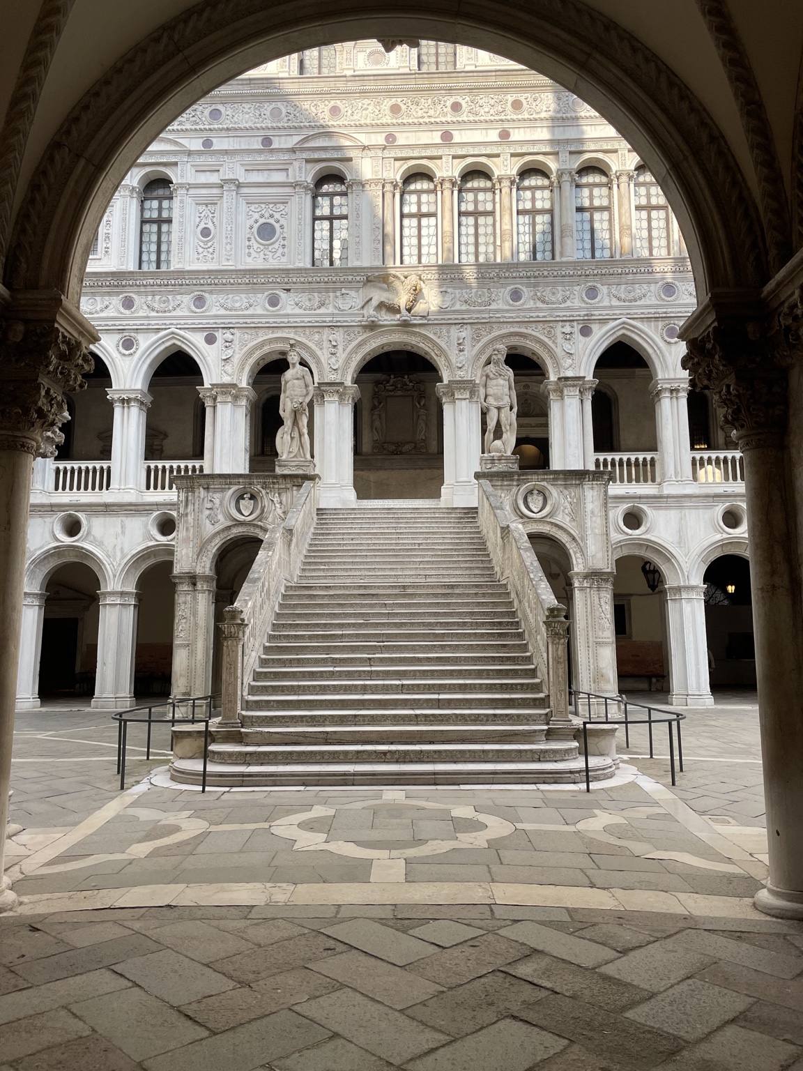 Scala dei Giganti, Palazzo Ducale — fotografia personale